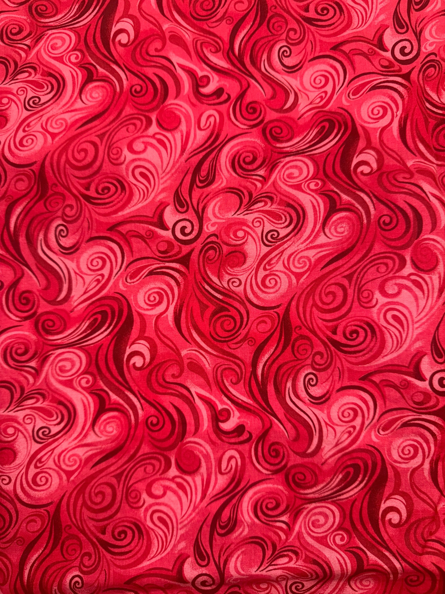 Crimson Spiral Tie