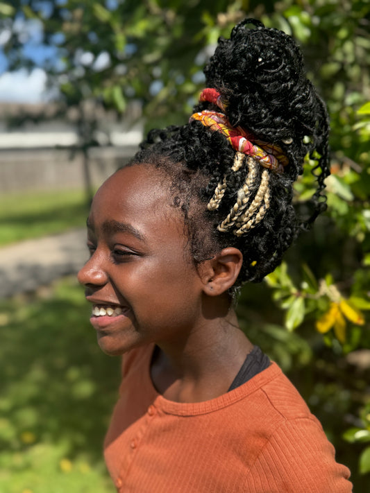 Golden Hour Spiral Tie