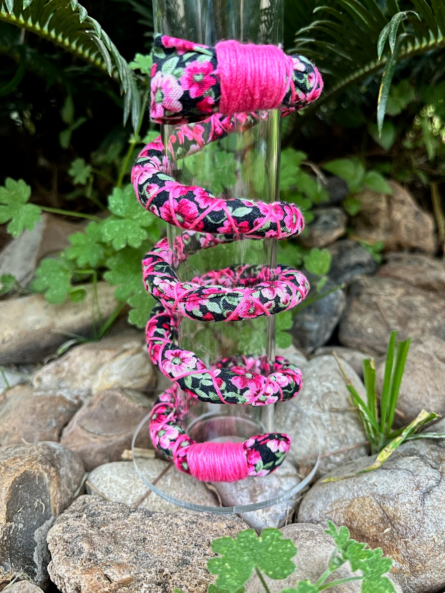 Cherry Blossom Spiral Tie