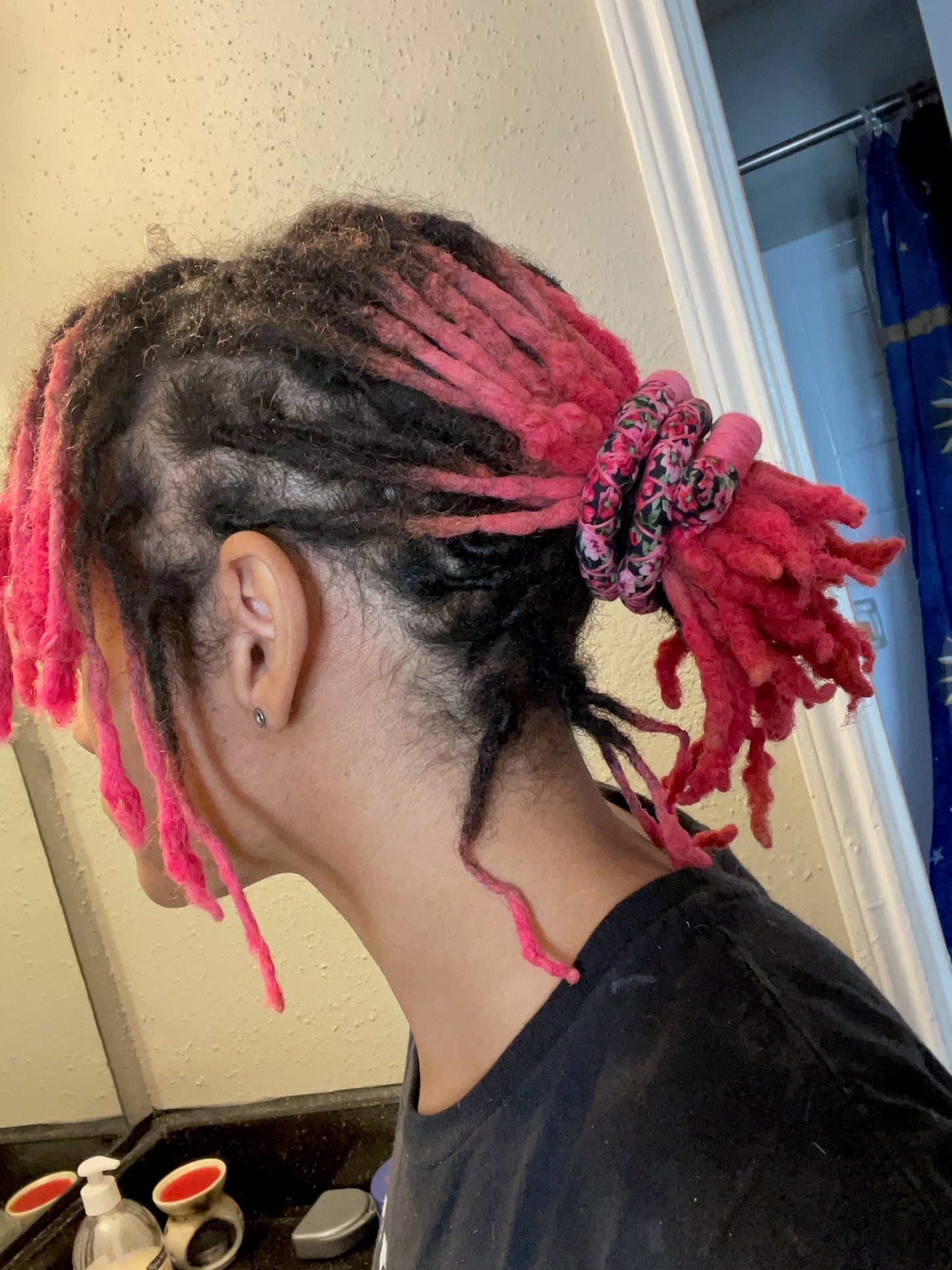 Cherry Blossom Spiral Tie