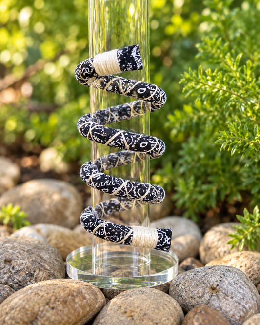 Raven Spiral Tie