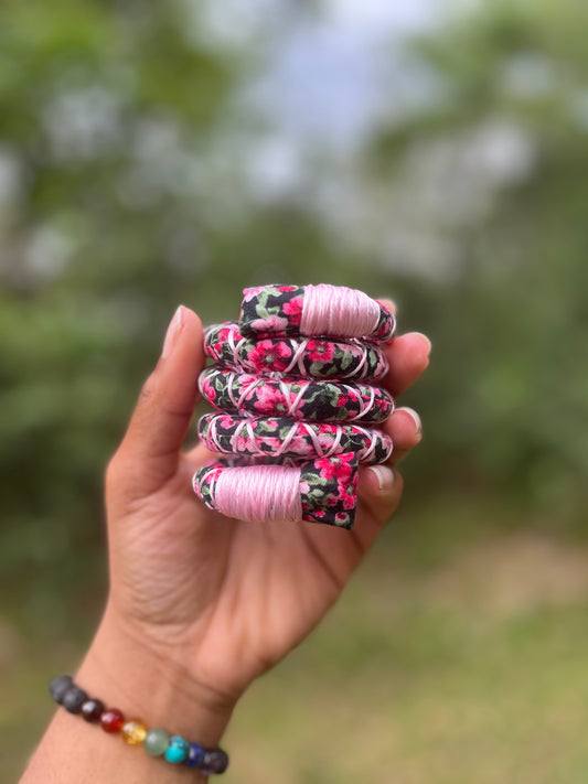 Cherry Blossom Spiral Tie
