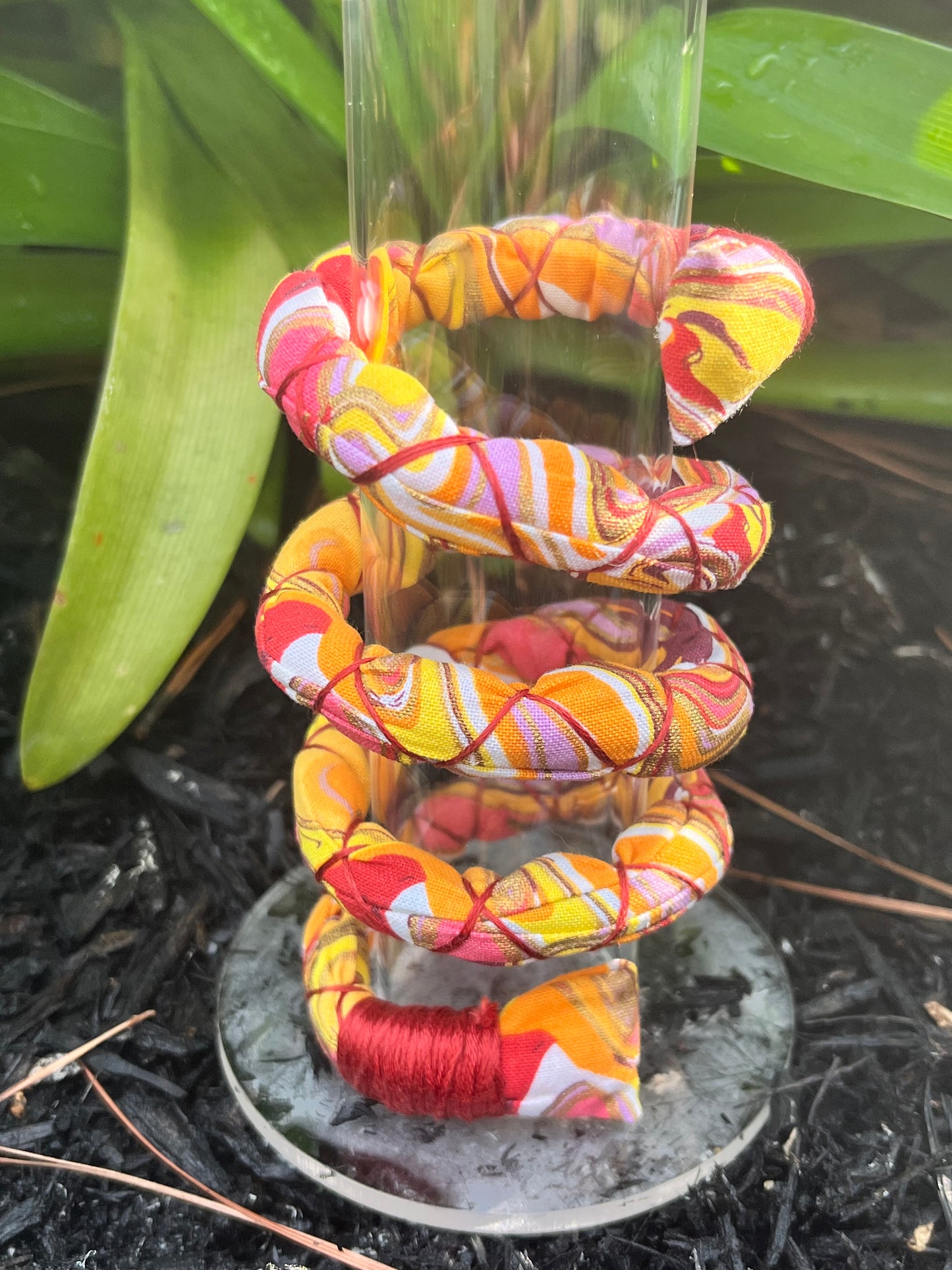 Golden Hour Spiral Tie