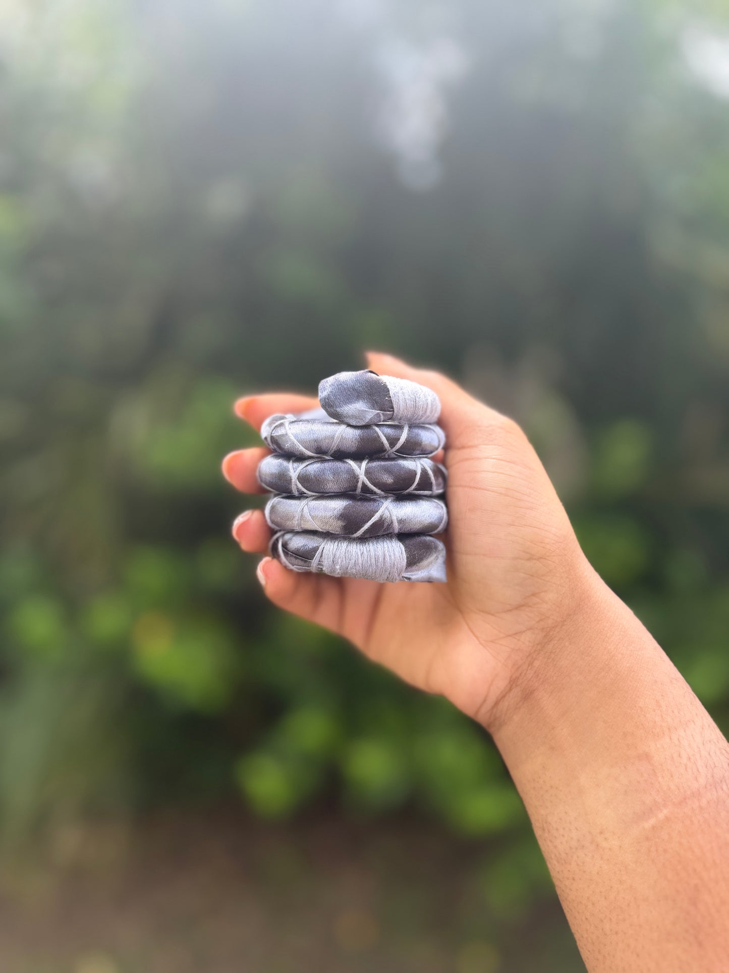 Onyx Spiral Tie