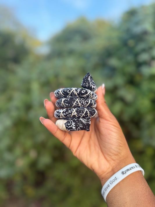 Raven Spiral Tie